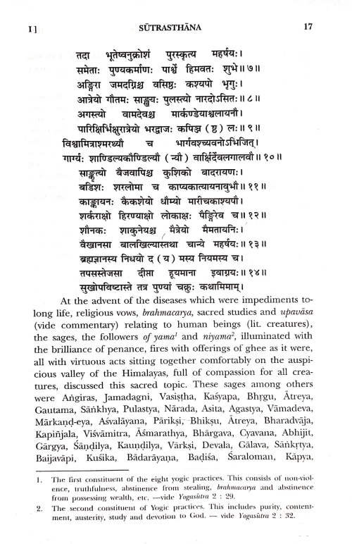 Charaka Samhita In 7 vols